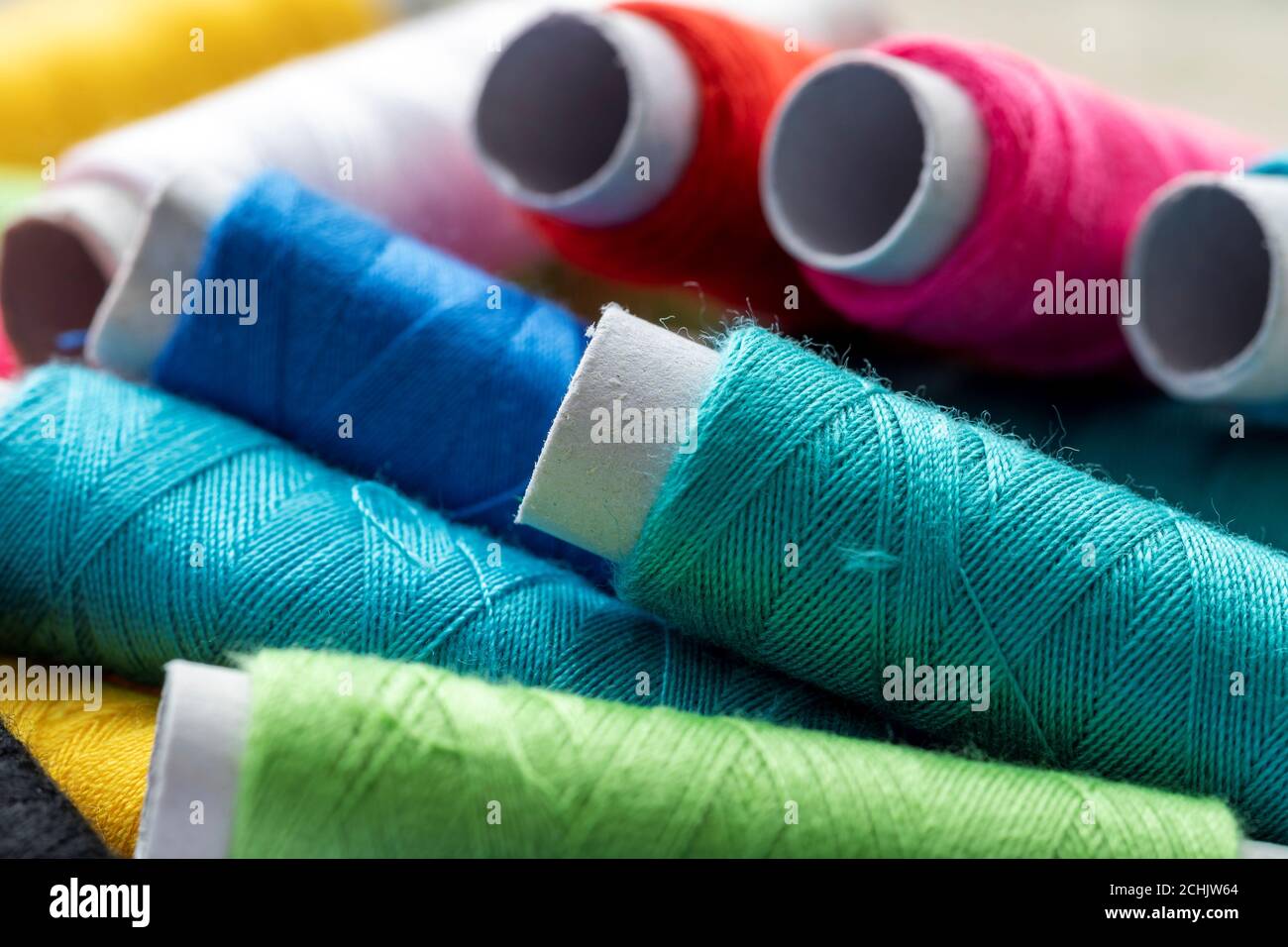 Roll thread used in sewing hi-res stock photography and images - Alamy