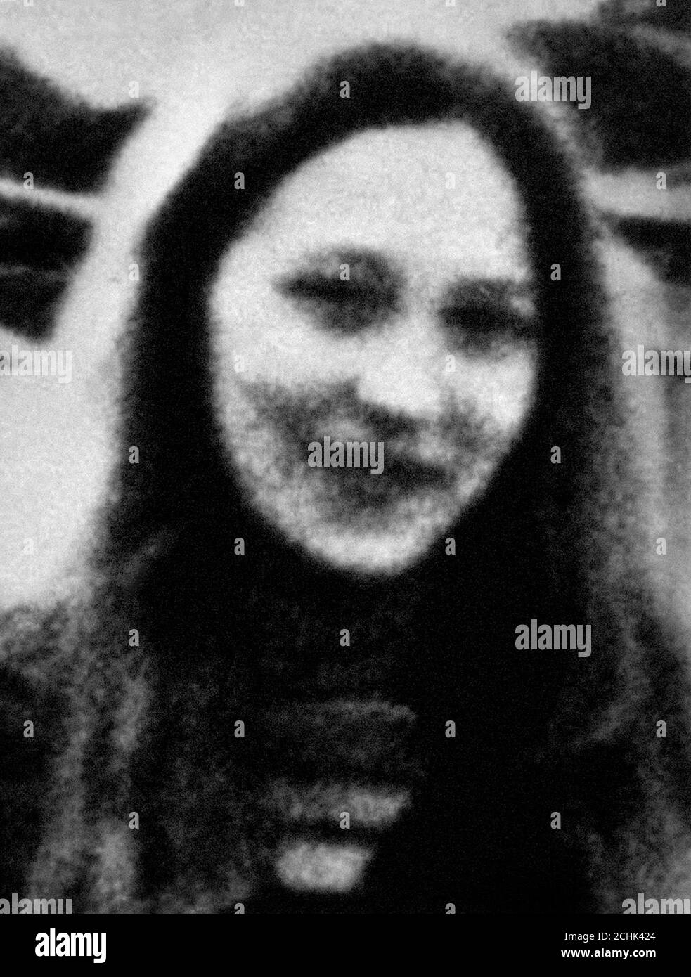 Jean Jordan, the sixth murder victim of Peter Sutcliffe, known as the Yorkshire Ripper. Stock Photo