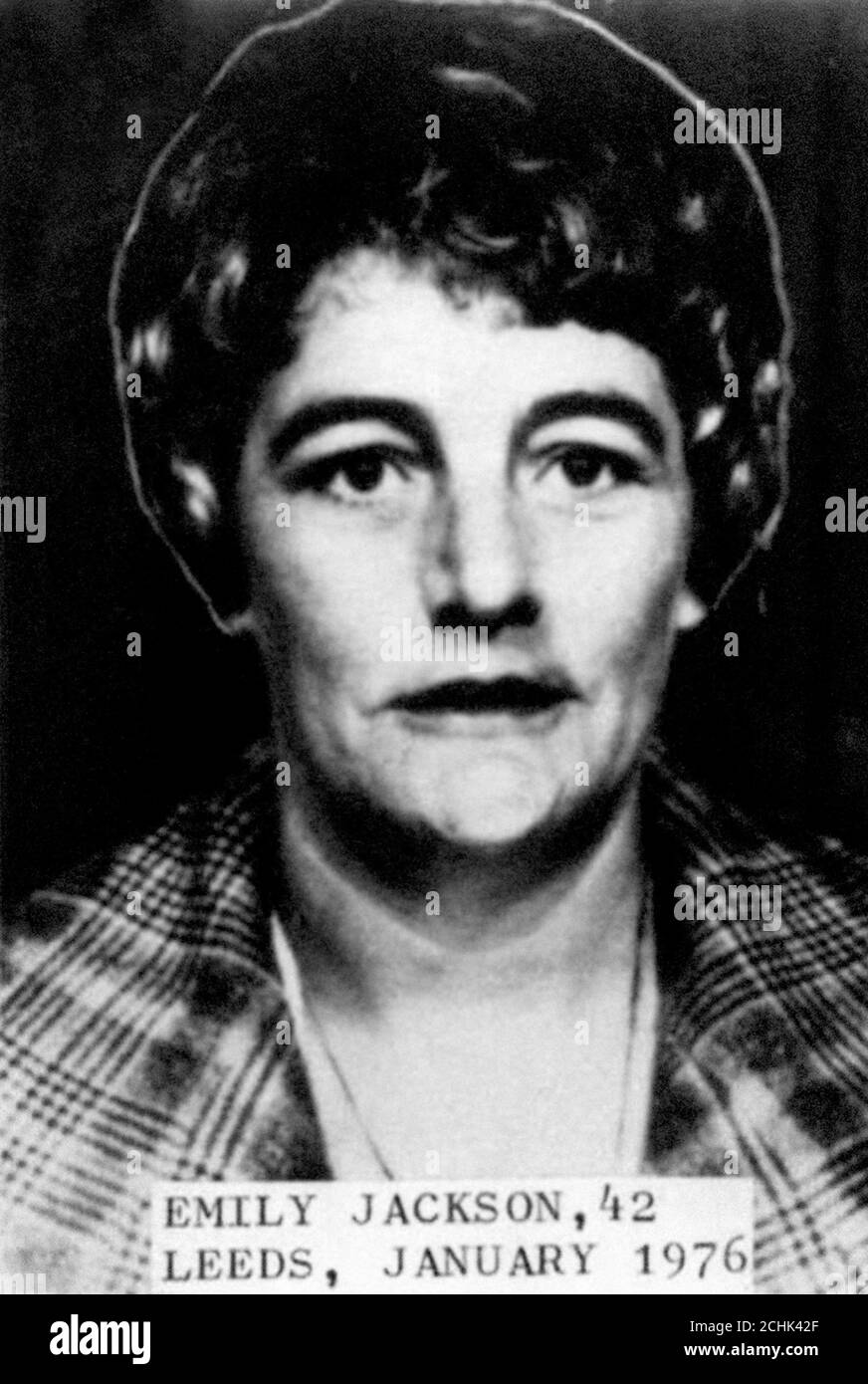 Emily Jackson, the second murder victim of Peter Sutcliffe, known as the Yorkshire Ripper. Stock Photo