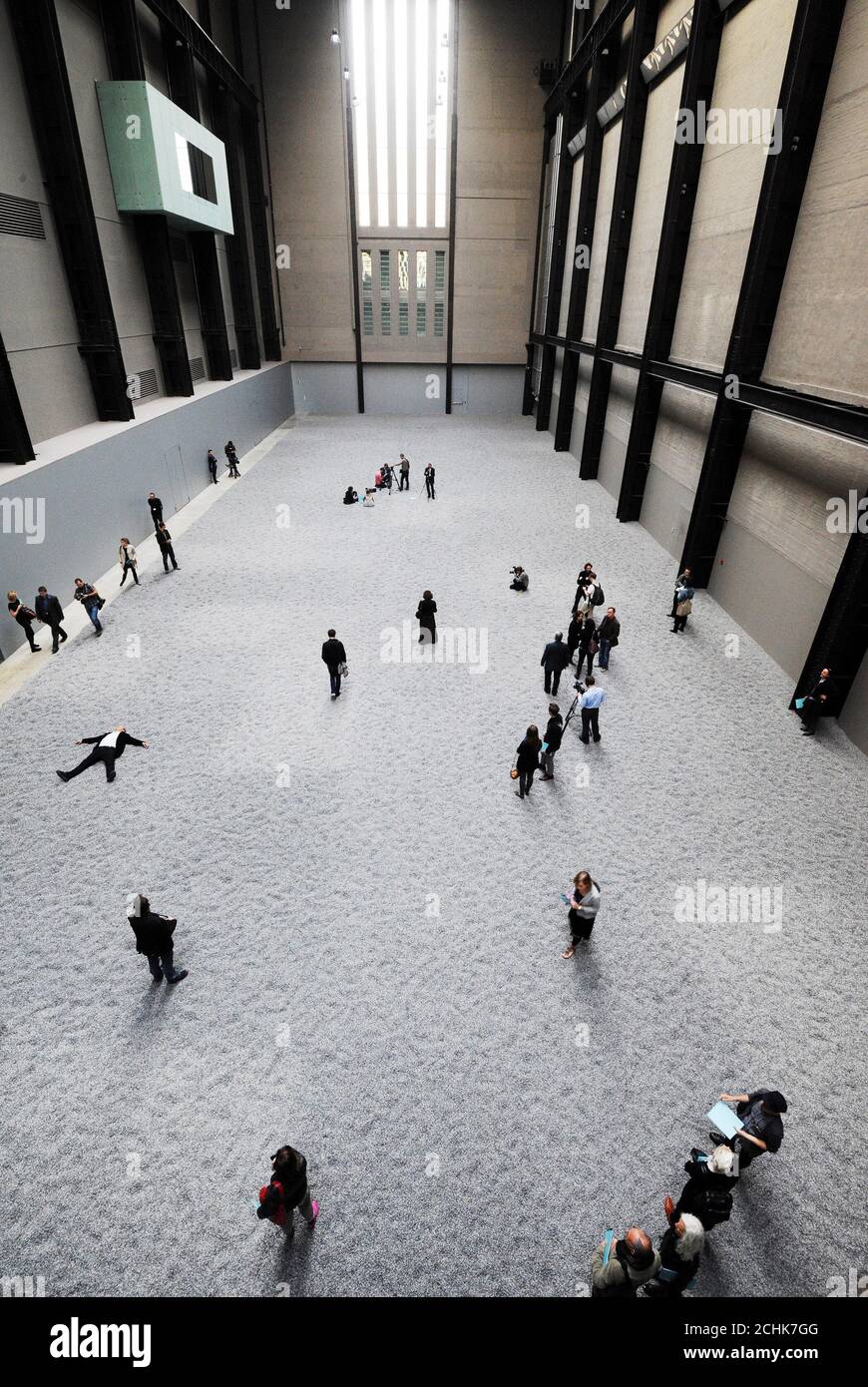 Chinese artist Ai Weiwei's artwork 'Sunflower Seeds', the latest