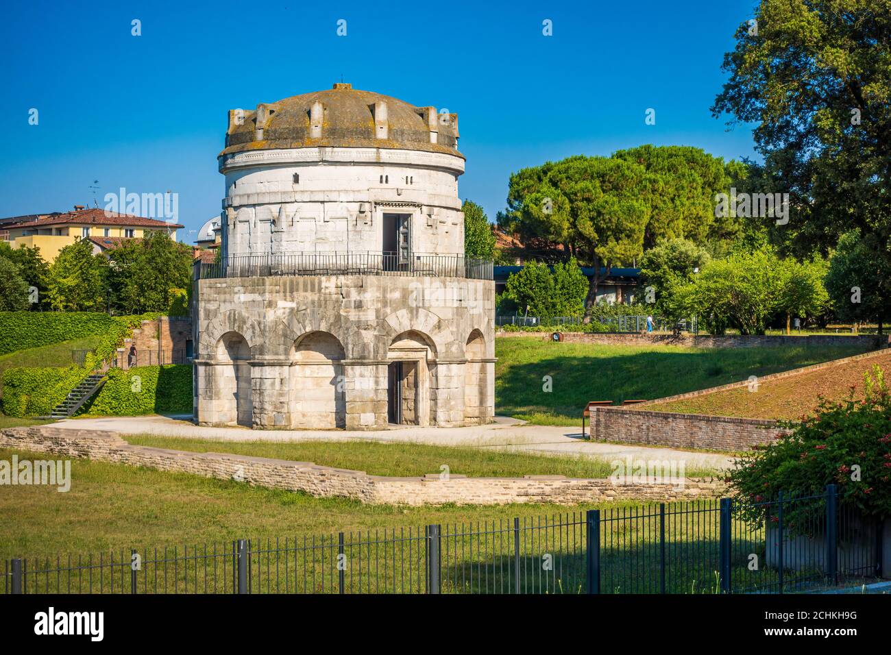 Ravenna, Emilia-Romagna - Mausoleum of Theodoric Stock Photo