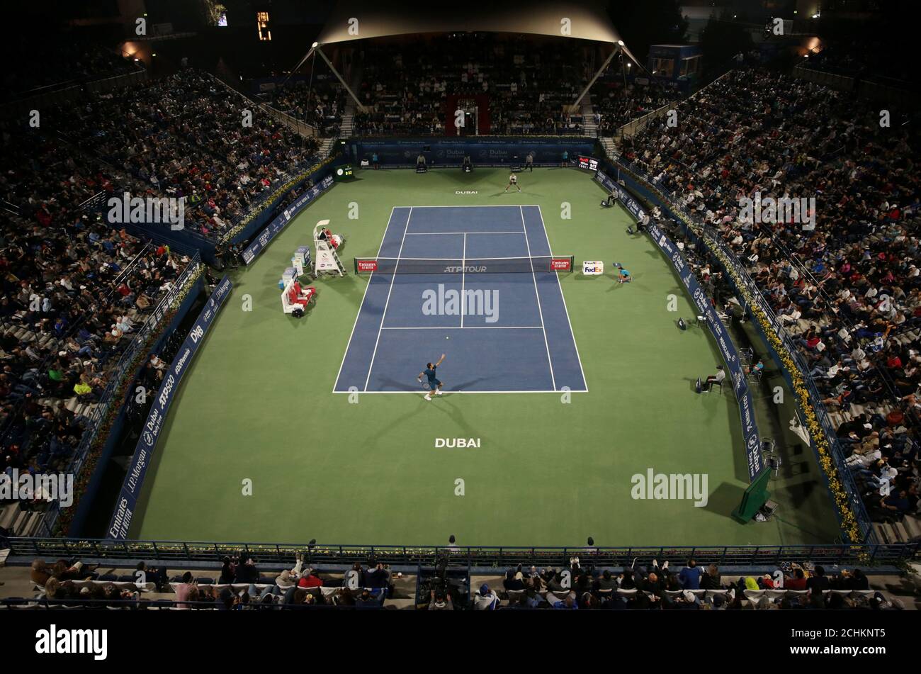 Dubai tennis stadium hi-res stock photography and images - Alamy