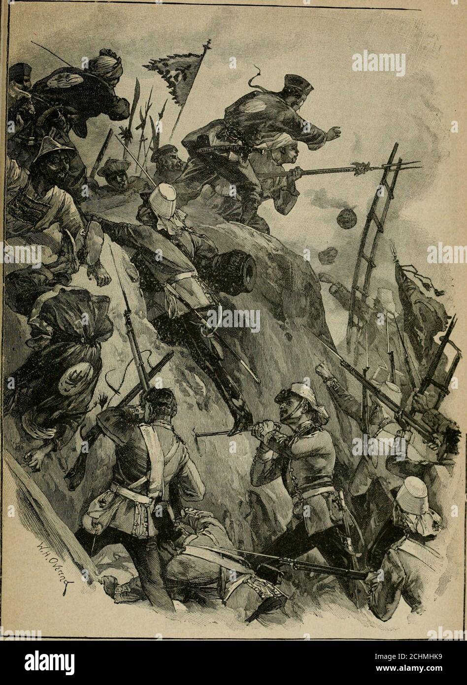 Wallin Rope . Battles of the nineteenth century . - crest of the wallin order to ...
