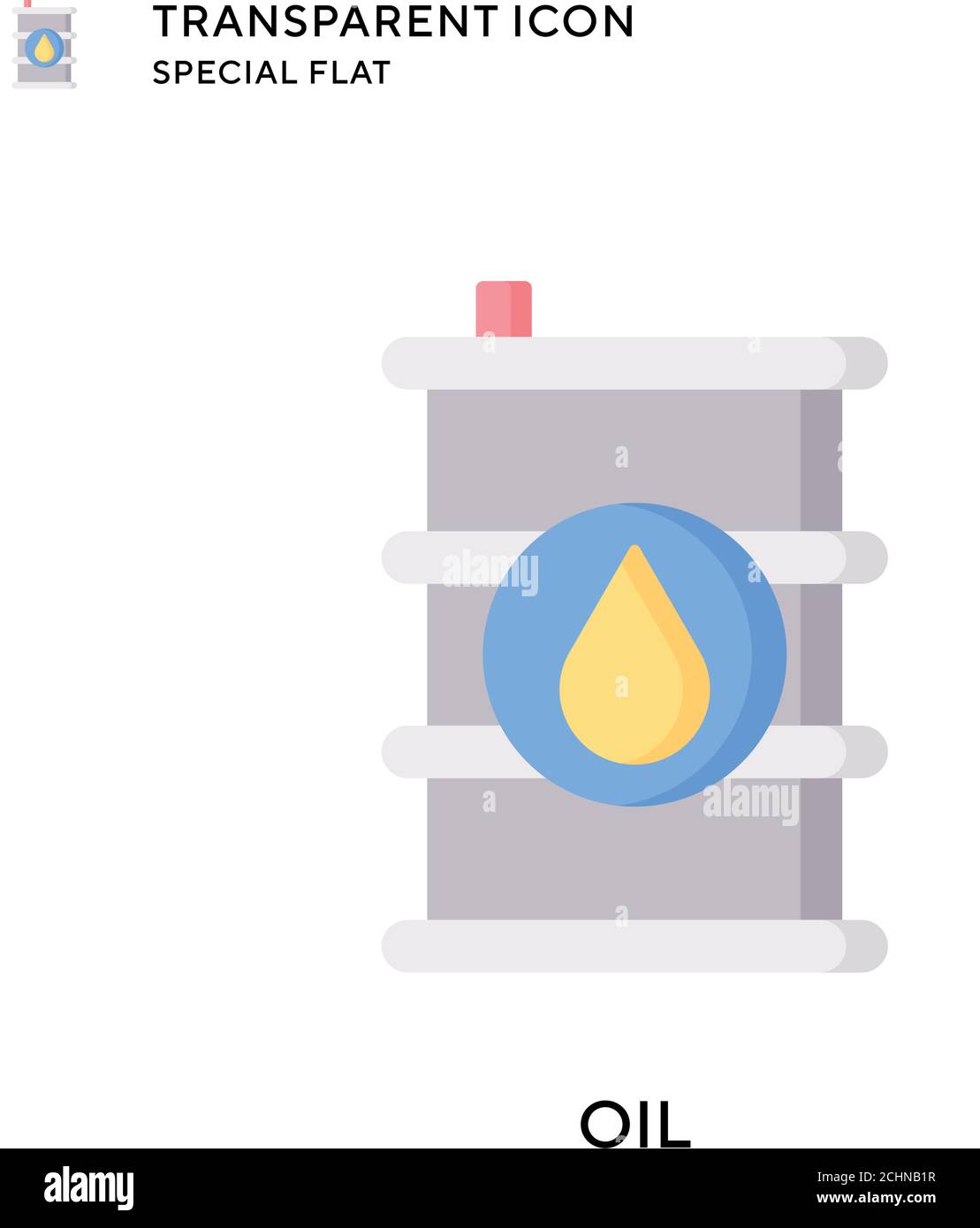 Oil vector icon. Flat style illustration. EPS 10 vector Stock Vector ...