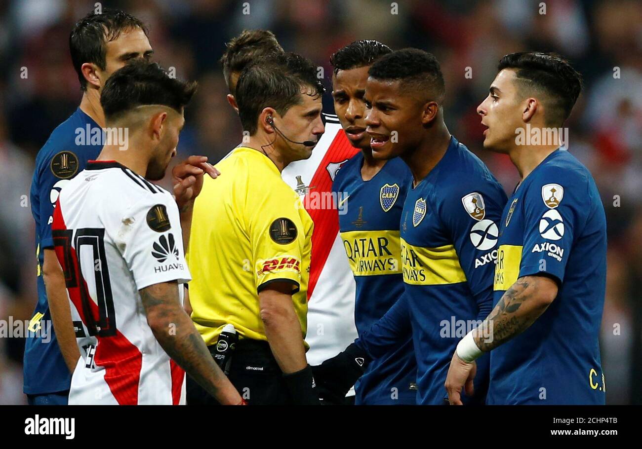 Soccer Football Copa Libertadores Final Second Leg River Plate V Boca Juniors Santiago Bernabeu Madrid Spain
