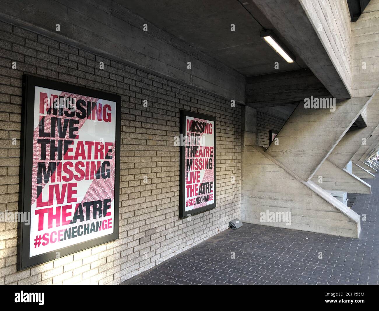 missing-live-theatre-posters-outside-britain-s-national-theatre-in