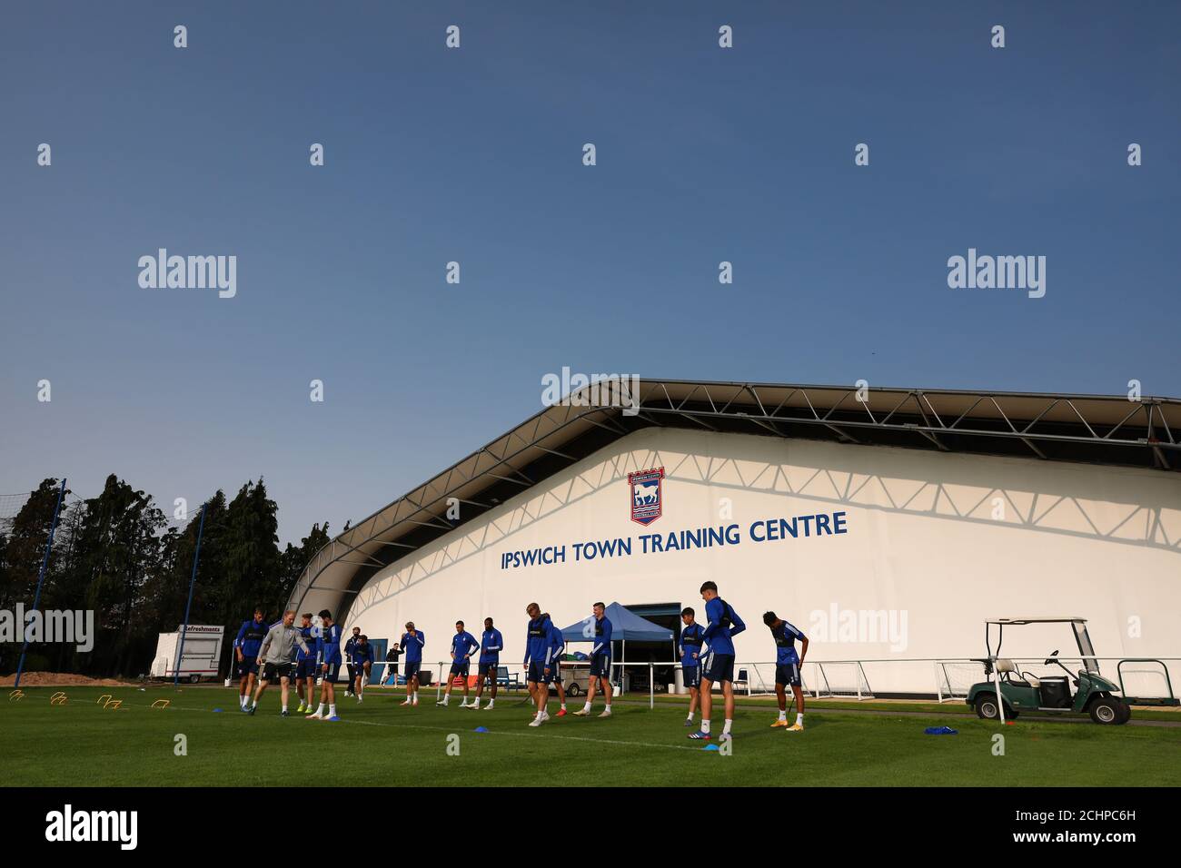 Ipswich town training pre wigan athletic hi-res stock photography and ...