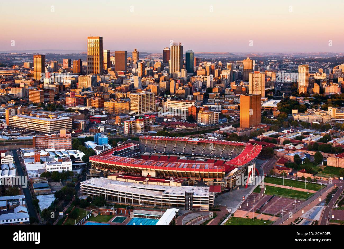Ellis Park Stadium, Johannesburg Stock Photo