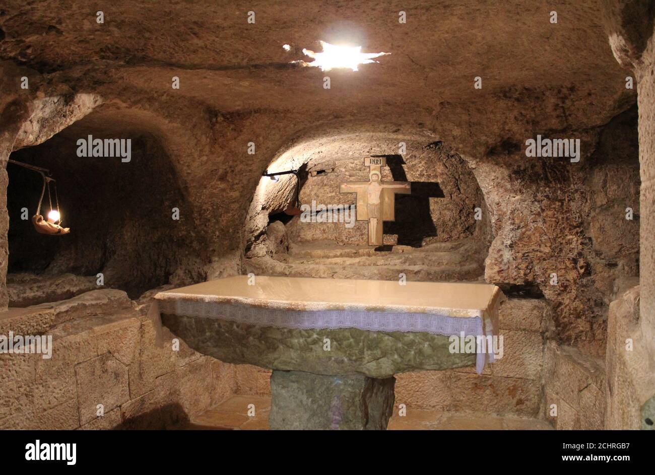 Crypt in bethlehem palestine hires stock photography and images Alamy