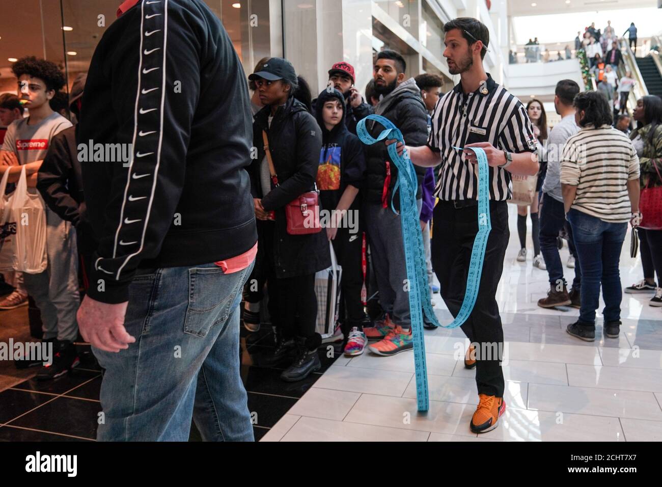 waiting in line for yeezys