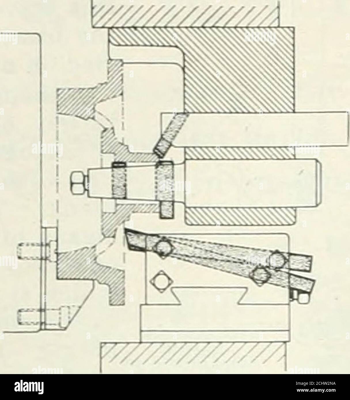 . Automotive industries . red holeor the counterbore finished in the