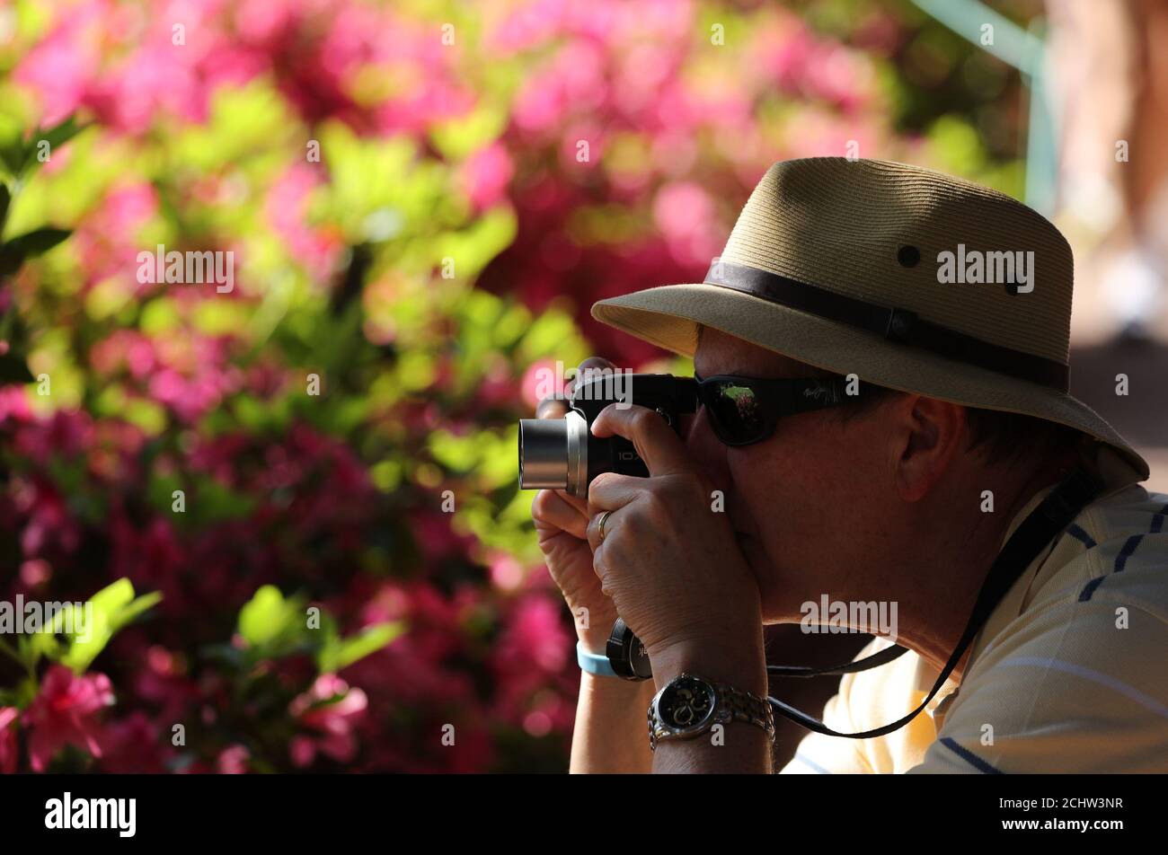 Augusta national golf club cell phones hires stock photography and