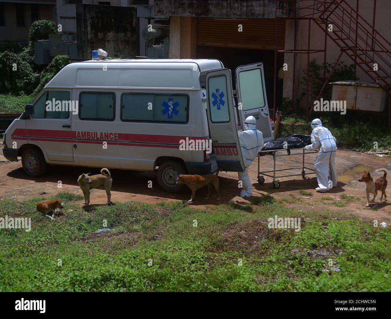 Hospital waste bags hi-res stock photography and images - Alamy