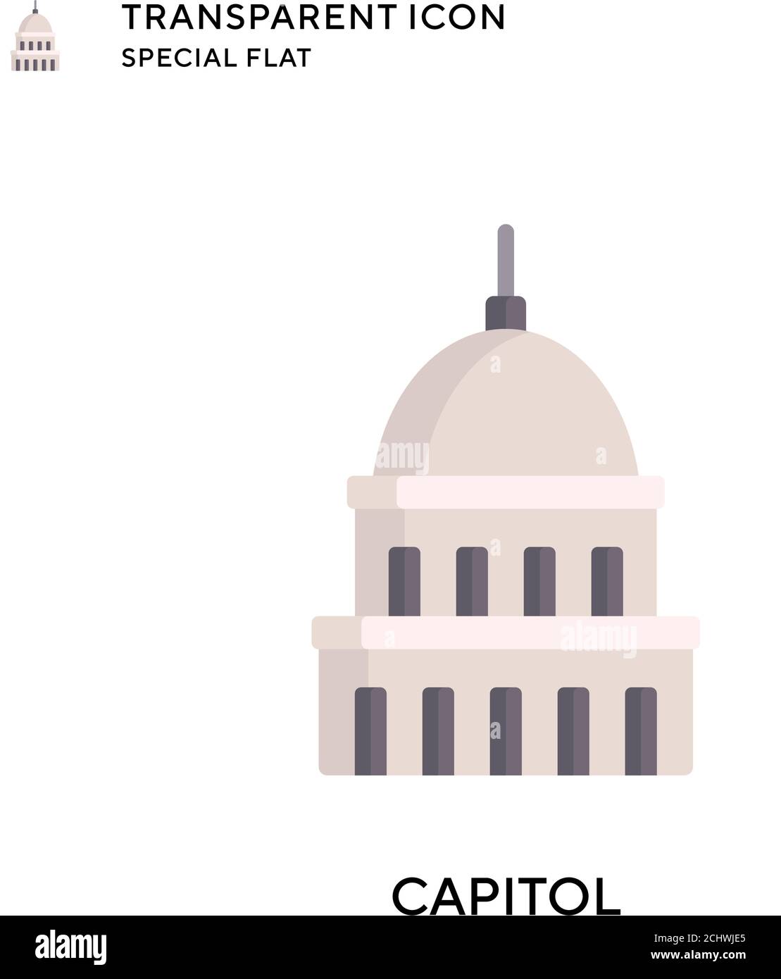 Us capitol building at night Stock Vector Images - Alamy