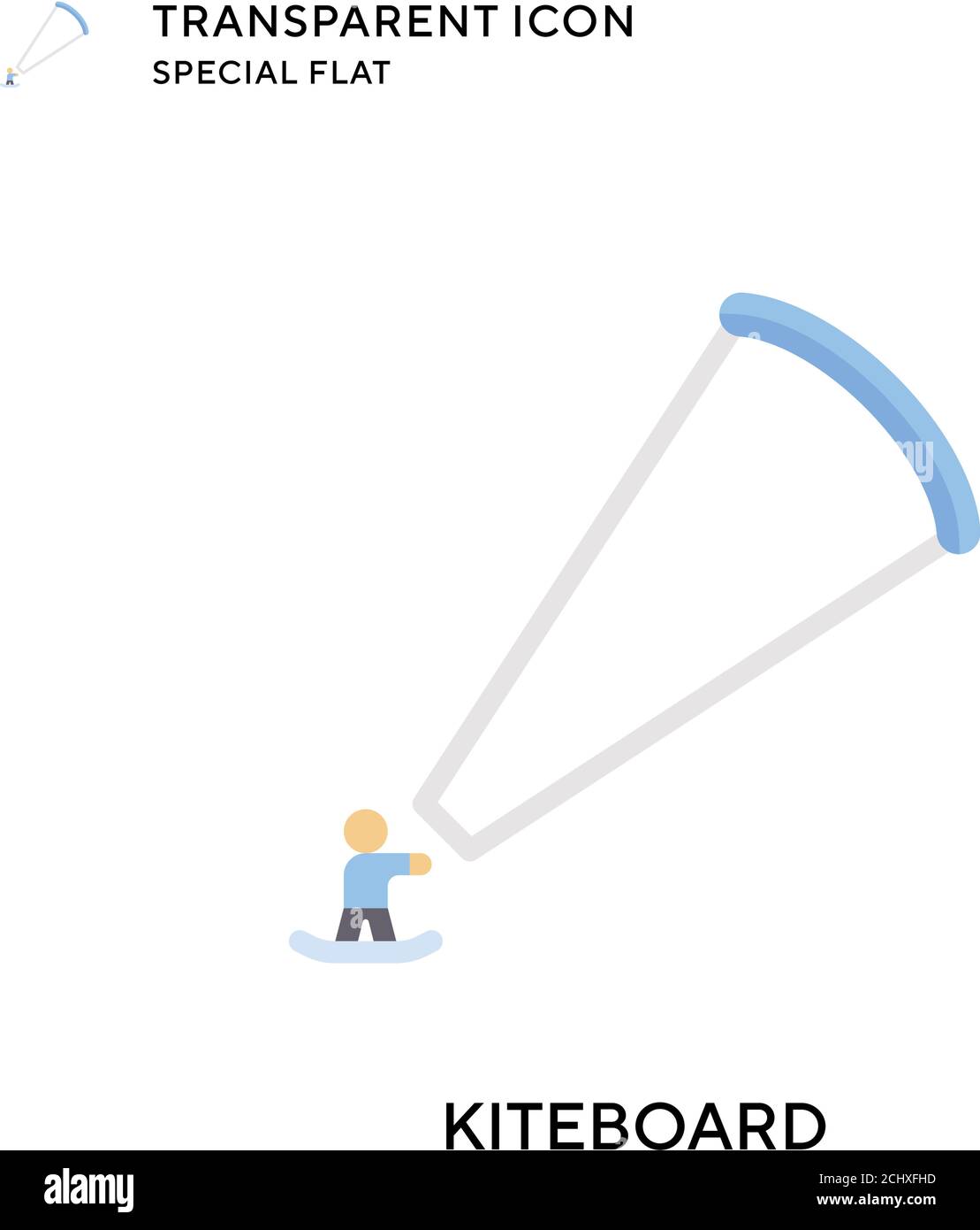 Kiteboard vector vectors hi-res stock photography and images - Alamy