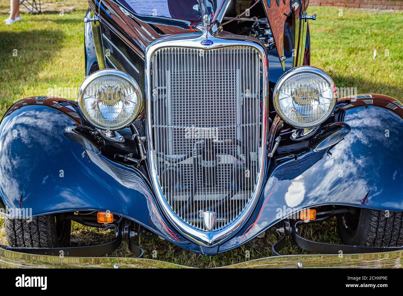 Fernandina Beach, FL / USA September 22, 2018 1933 Ford Victoria