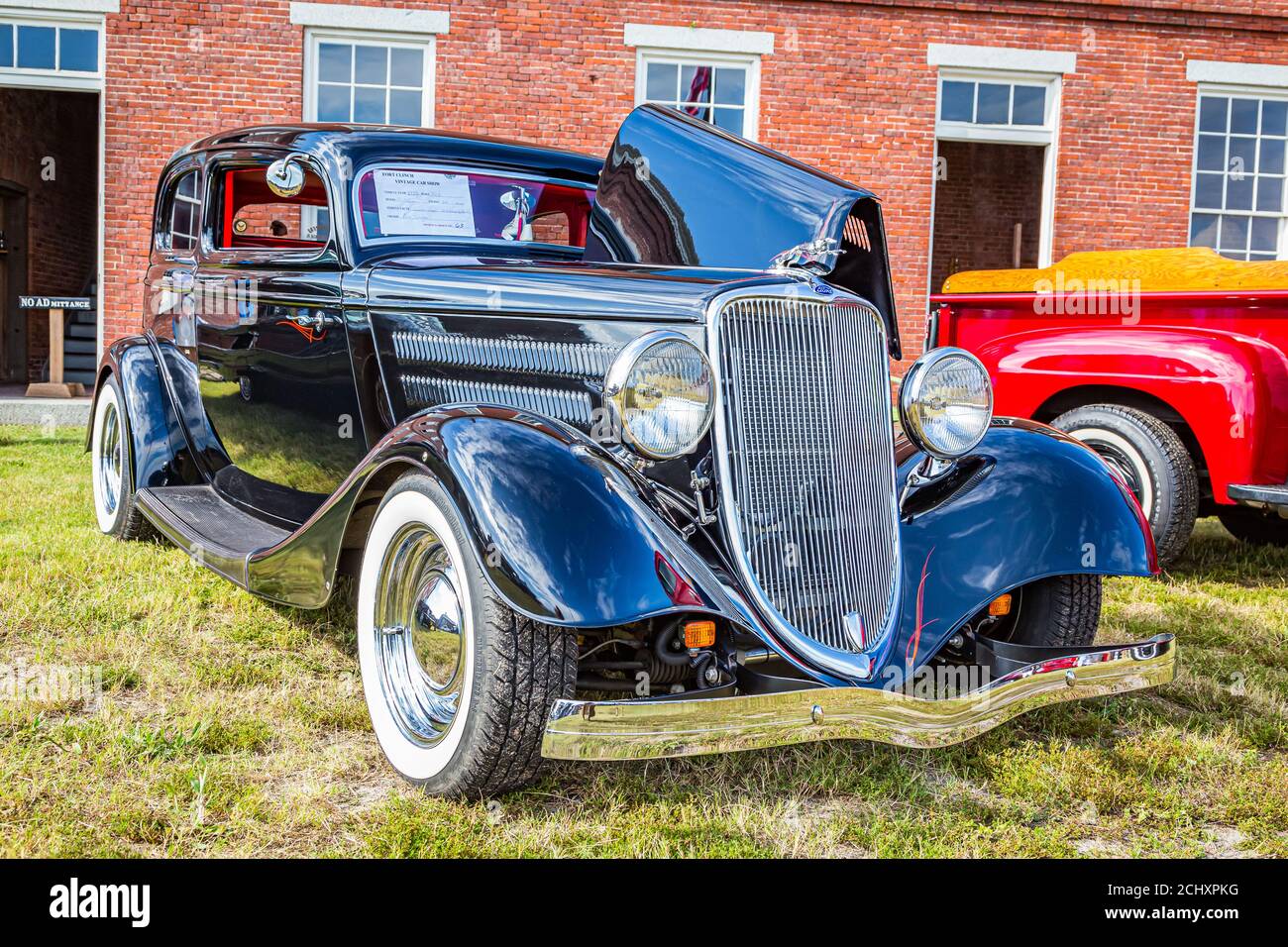Fernandina Beach, FL / USA September 22, 2018 1933 Ford Victoria