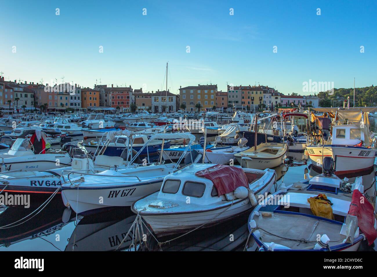 Harbor and sea in istria hi-res stock photography and images - Alamy