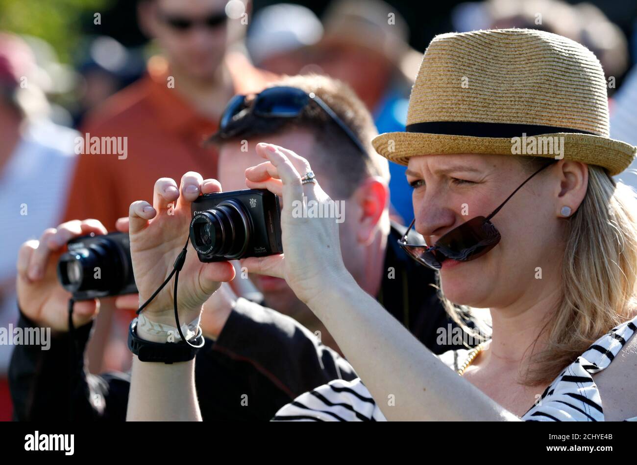 Augusta national golf club cell phones hires stock photography and