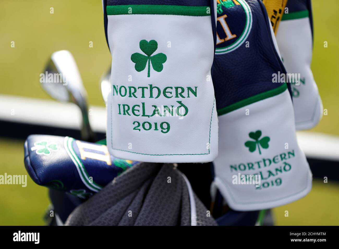 Golf - The 148th Open Championship - Royal Portrush Golf Club, Portrush,  Northern Ireland - July 15, 2019 General view of club covers REUTERS/Paul  Childs Stock Photo - Alamy