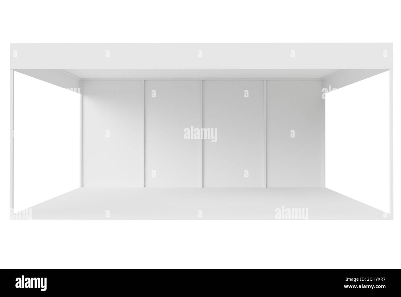 Download Exhibition Stand 3d For Promotion Design Advertisement Concept Communication Concept 3d Mock Up Template Trade Show Booth Stock Photo Alamy
