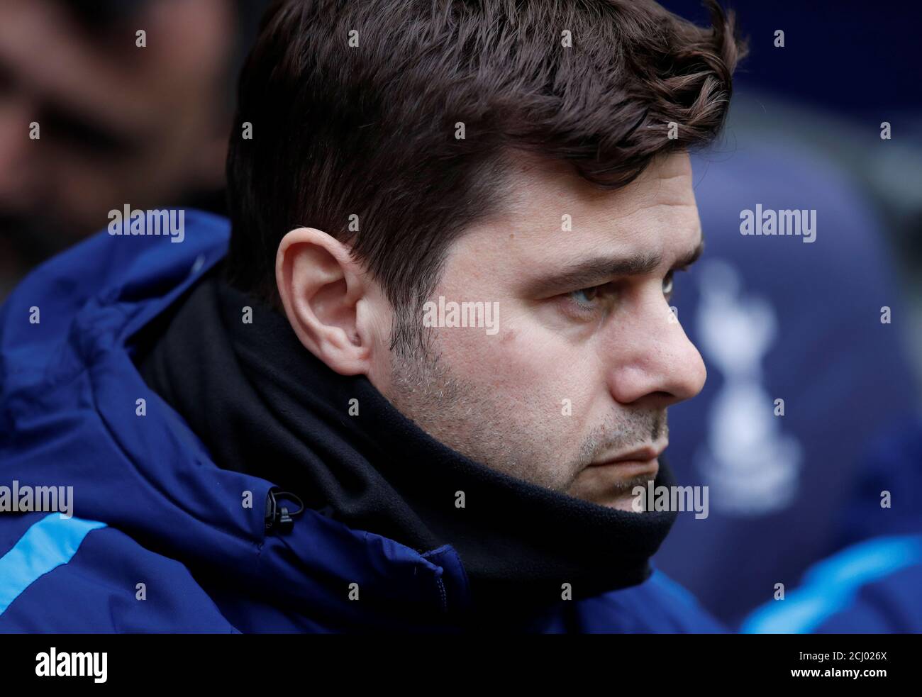 Soccer Football - Premier League - Tottenham Hotspur vs Huddersfield Town - Wembley Stadium, London, Britain - March 3, 2018   Tottenham manager Mauricio Pochettino    REUTERS/Eddie Keogh    EDITORIAL USE ONLY. No use with unauthorized audio, video, data, fixture lists, club/league logos or 'live' services. Online in-match use limited to 75 images, no video emulation. No use in betting, games or single club/league/player publications.  Please contact your account representative for further details. Stock Photo