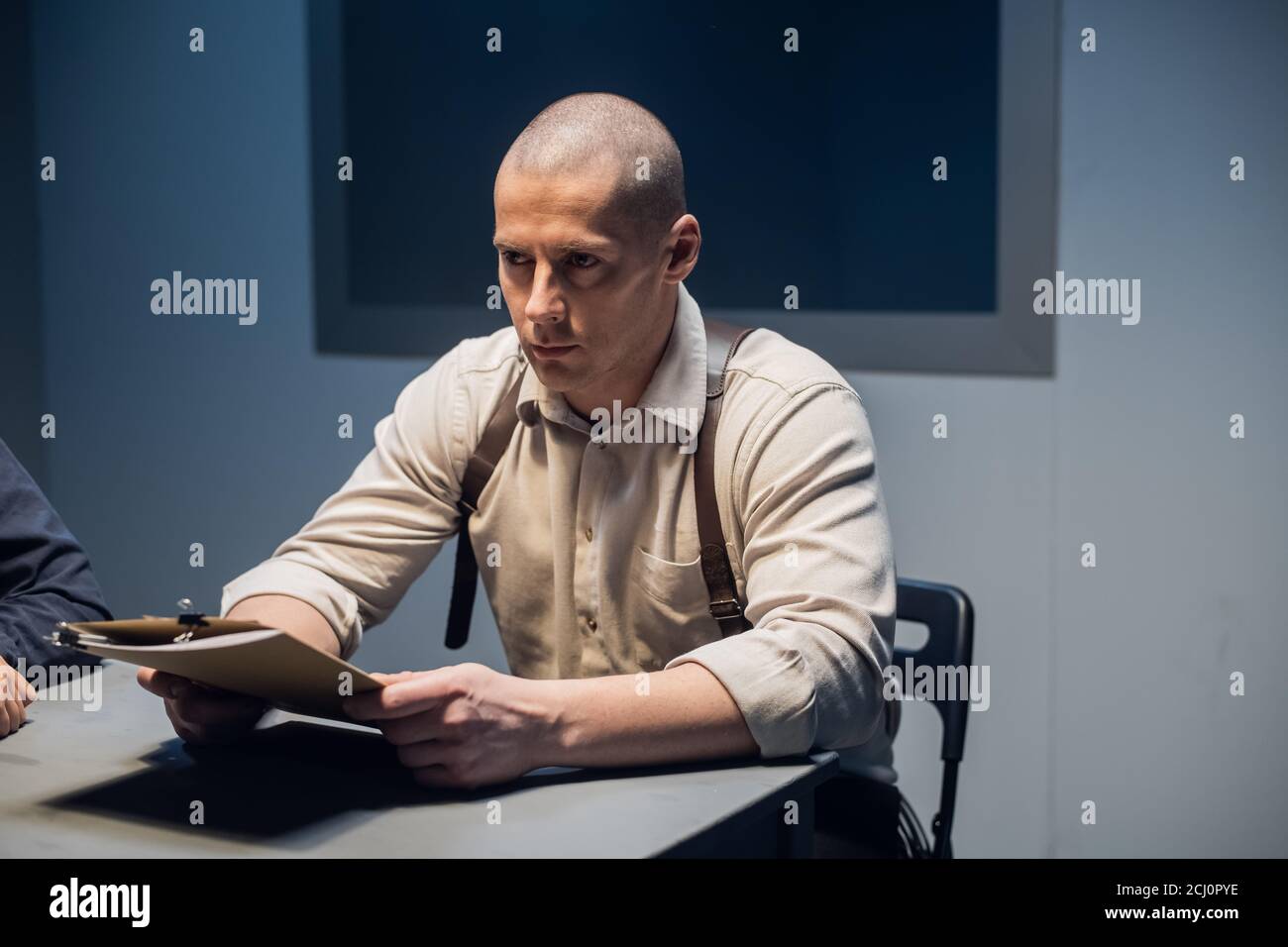 Police files on desk hires stock photography and images Alamy