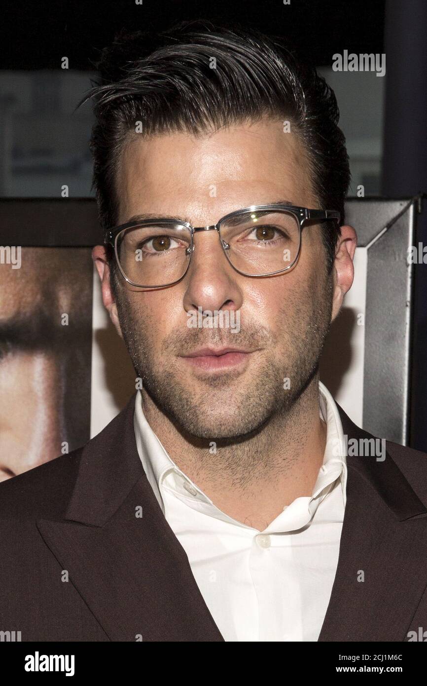 Cast Member Zachary Quinto Attends The Premiere Of Hitman Agent 47 In New York August 13 15 Reuters Andrew Kelly Stock Photo Alamy