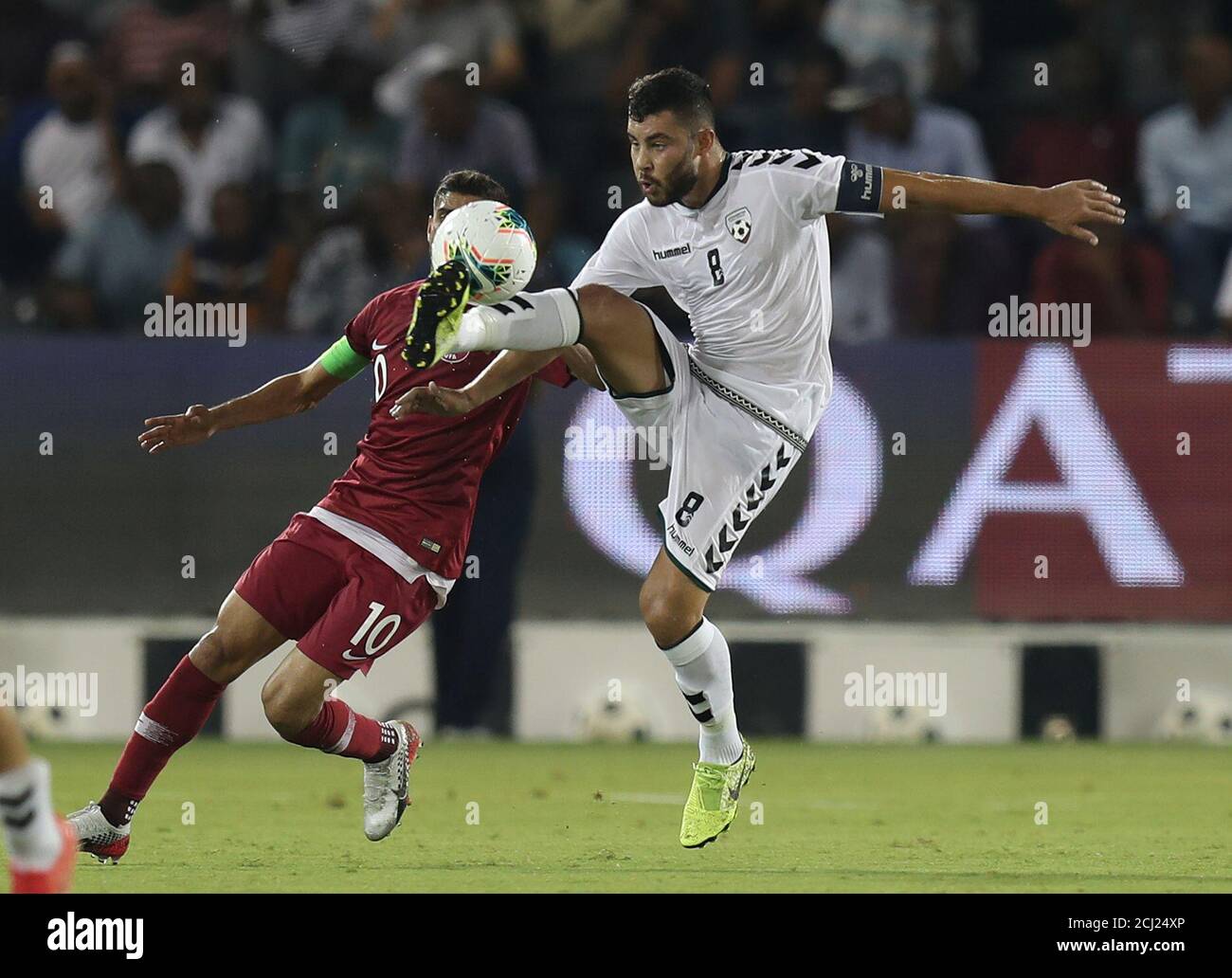 Soccer Football 2022 World Cup Qualifier Qatar V Afghanistan Jassim Bin Hamad Stadium Doha Qatar September
