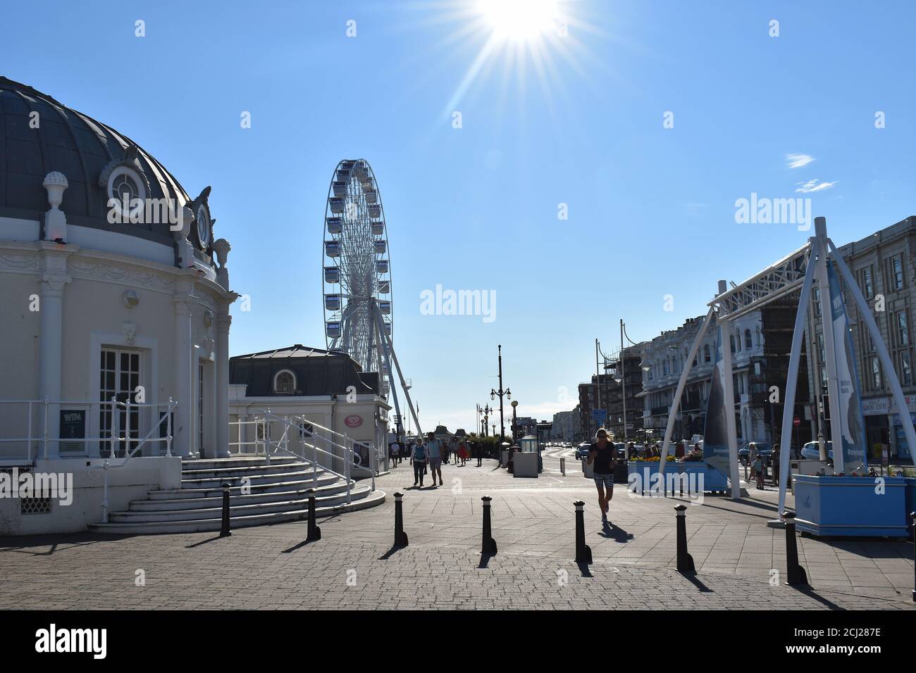 Cafe worthing pier england uk hires stock photography and images Alamy