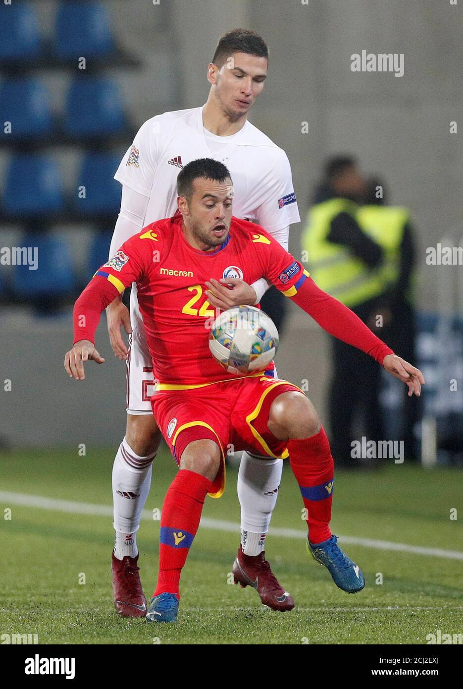 Soccer Football - UEFA Nations League - League D - Group 1 - Andorra v  Latvia - Estadi Nacional, Andorra la