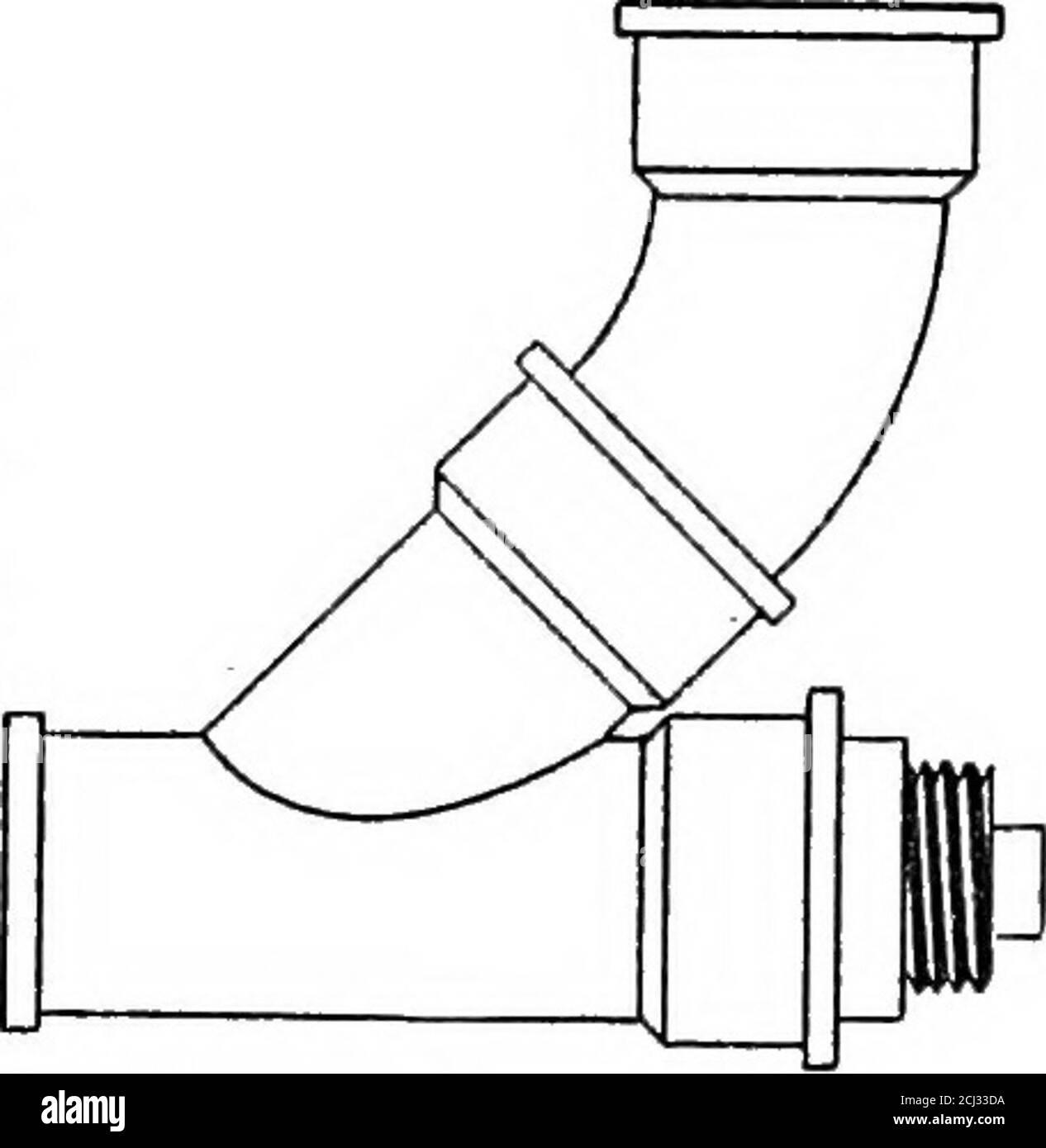 Principles and practice of plumbing . Fig. 5Adaptability of Soil Pipe  Fittings receives the discharge of sewage, although they may beused in  connection with the vent pipes. A TY fitting, e,if