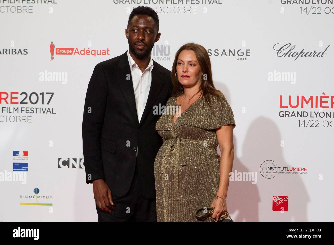 Actor Karole Rocher R And Director Thomas Ngijol L Attend The Opening Of The Lumiere 17 Grand Lyon Film Festival In Lyon France October 14 17 Reuters Emmanuel Foudrot Stock Photo Alamy