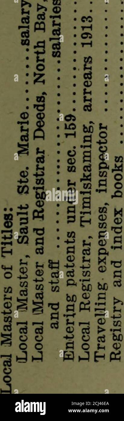 Public Accounts Of The Province Of Ontario For The Year Ended October 31 1914 E D O 3s D 1o G 3 D Hj Cc Rt 03 2d3 Rt