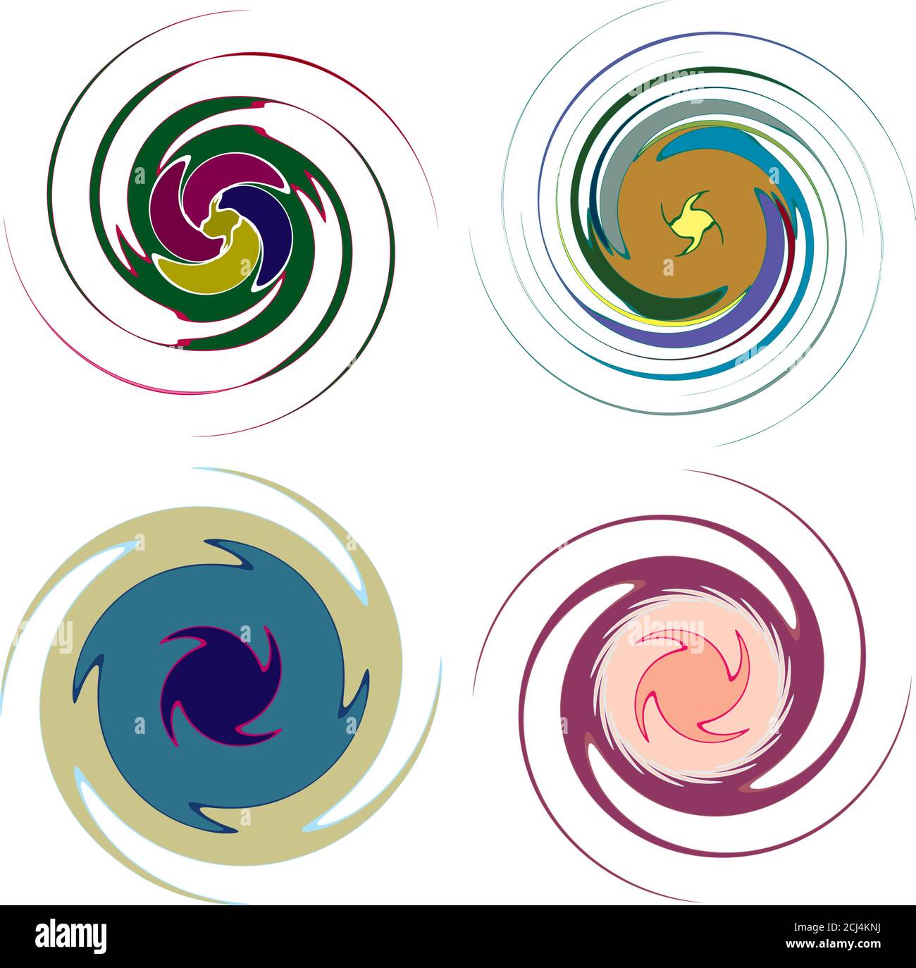Vortex Gyre Abstract concentric, radial, concentric spiral, swirl, twirl and vortex ...