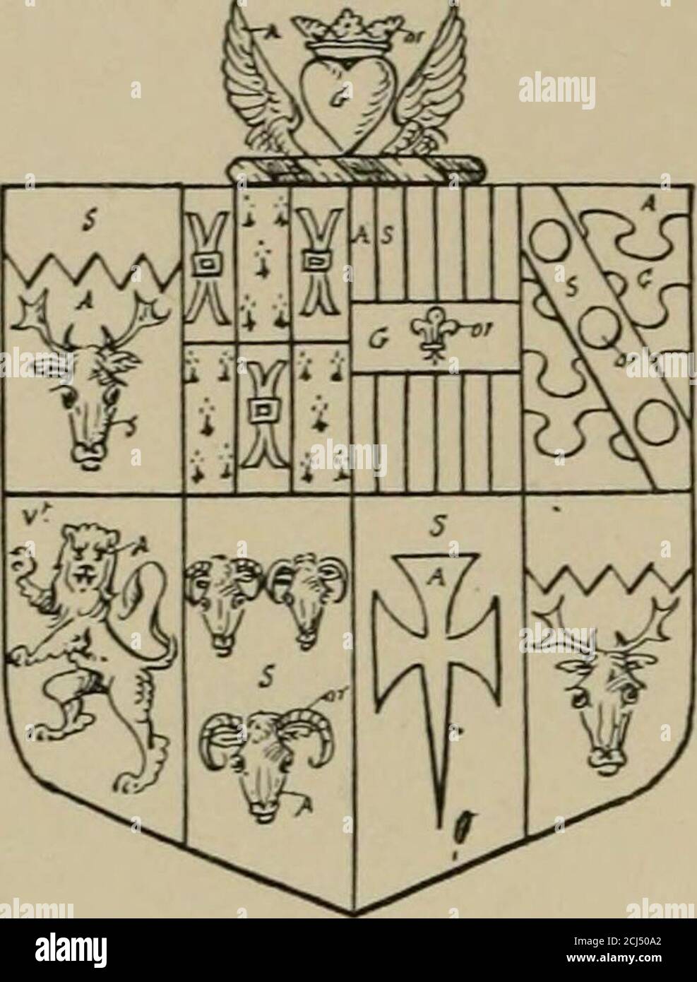 . The visitations of the county of Sussex made and taken in the years 1530, Thomas Benolte, Clarenceux king of arms; and 1633-4 by John Philipot, Somerset herald, and George Owen, York herald, for Sir John Burroughs, Garter, and Sir Richard St. George, Clarenceux . John Adye of Dod-=pEliz: da. of Thomas Waller ofdington in Com. Gregories neere Beckensfeild inKent. Com. Bucks. Edward Adye of Barham^Leah,da. of Peter Fortrye ofin Com: Kent, Ar: 1663. Eastcombe in Com: Kent. James s. & h. 2. Mary. 5. Elizabeth,ffit. TAnoiees. â â â 3. Anne. 6. Susanna. 1. Leah. â â 4. Rosamond. 7. Dorothy. EDWARD Stock Photo