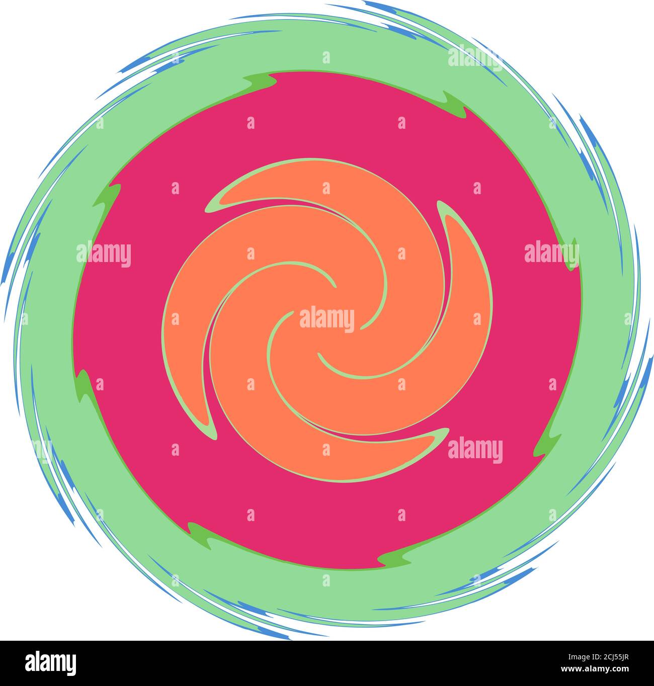 Vortex Gyre Abstract concentric, radial, concentric spiral, swirl, twirl and vortex ...