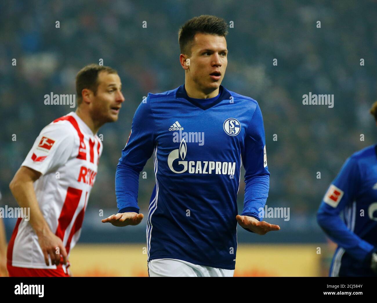 Soccer Football Bundesliga Schalke 04 Vs Fc Cologne Veltins Arena City Gelsenkirchen December 2 2017 Schalke S Yevhen Konoplyanka Reuters Leon Kuegeler Dfl Rules To Limit The Online Usage During Match