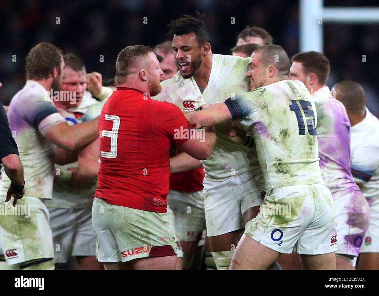 Rugby Union - Six Nations Championship - England vs Wales - Twickenham  Stadium, London, Britain - February 10, 2018 England's