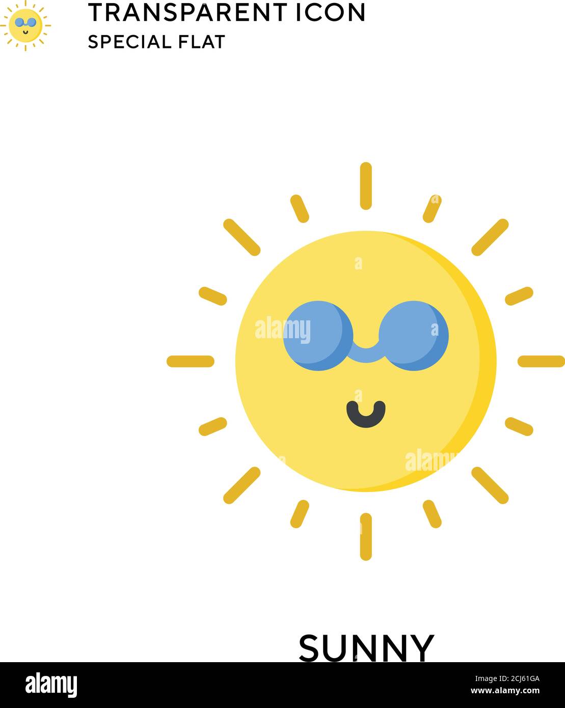 Sunny weather tree clear sky Stock Vector Images - Alamy