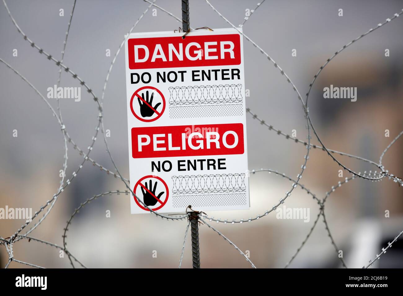 Mexico Border Texas Sign High Resolution Stock Photography And Images Alamy