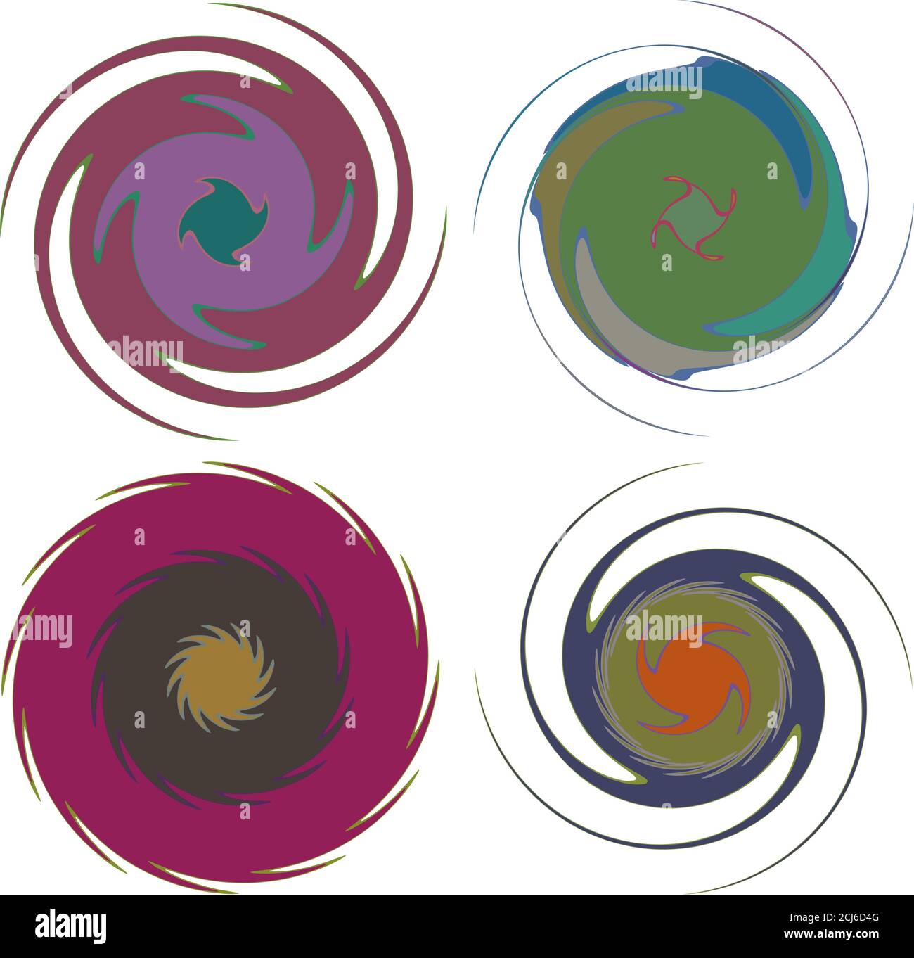 Vortex Gyre Abstract concentric, radial, concentric spiral, swirl, twirl and vortex ...