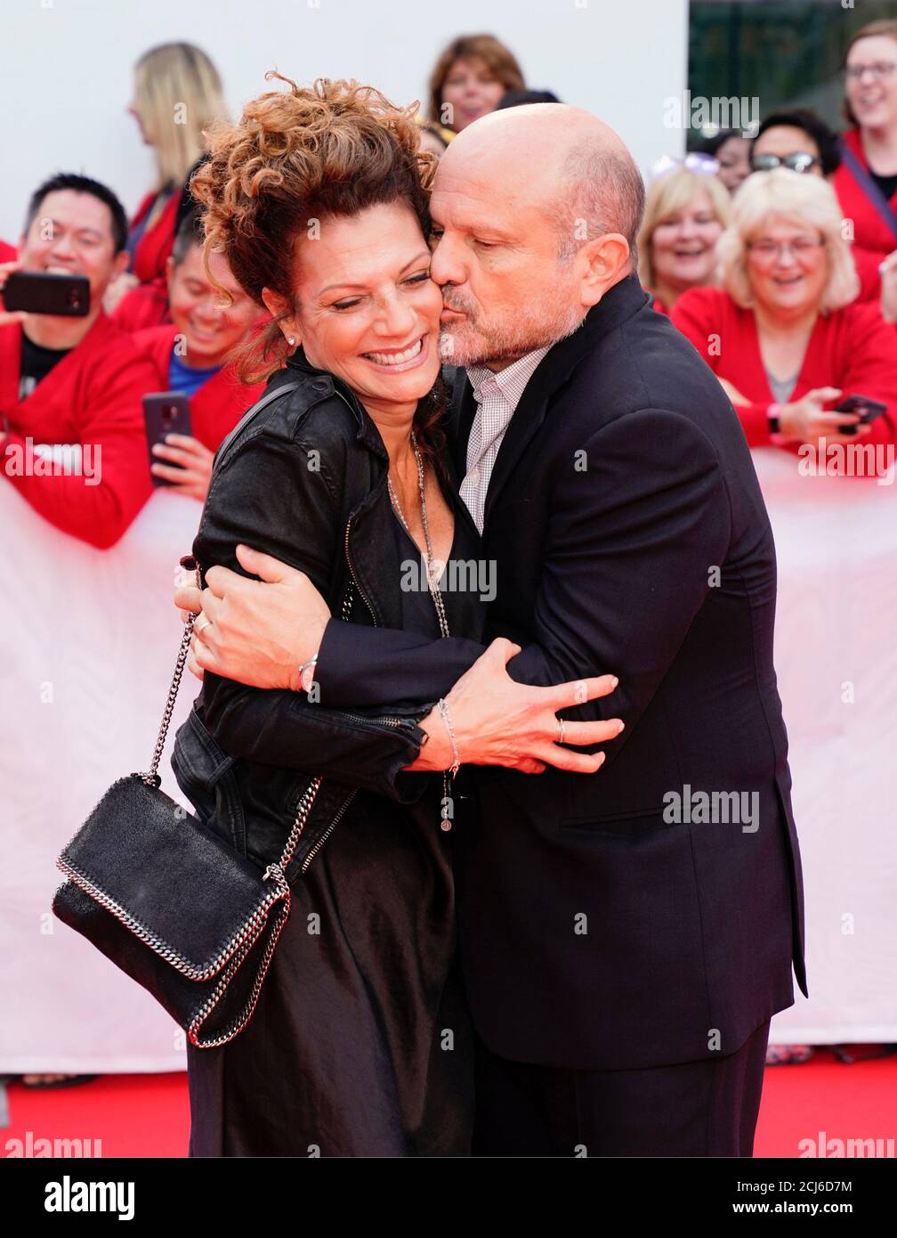 Enrico Colantoni And His Wife Rosanna Francioni Arrive For The Gala Presentation Of A Beautiful Day In The Neighborhood At The Toronto International Film Festival Tiff In Toronto Ontario Canada September 7