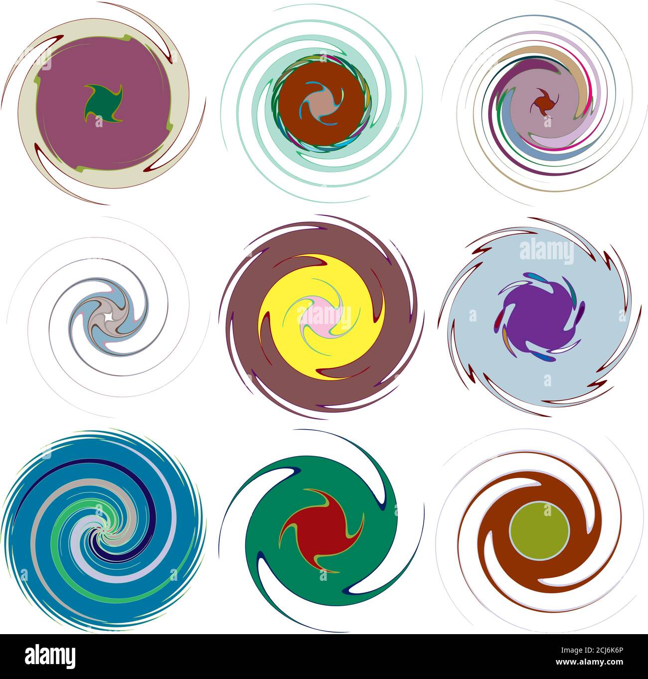 Vortex Gyre Abstract concentric, radial, concentric spiral, swirl, twirl and vortex ...