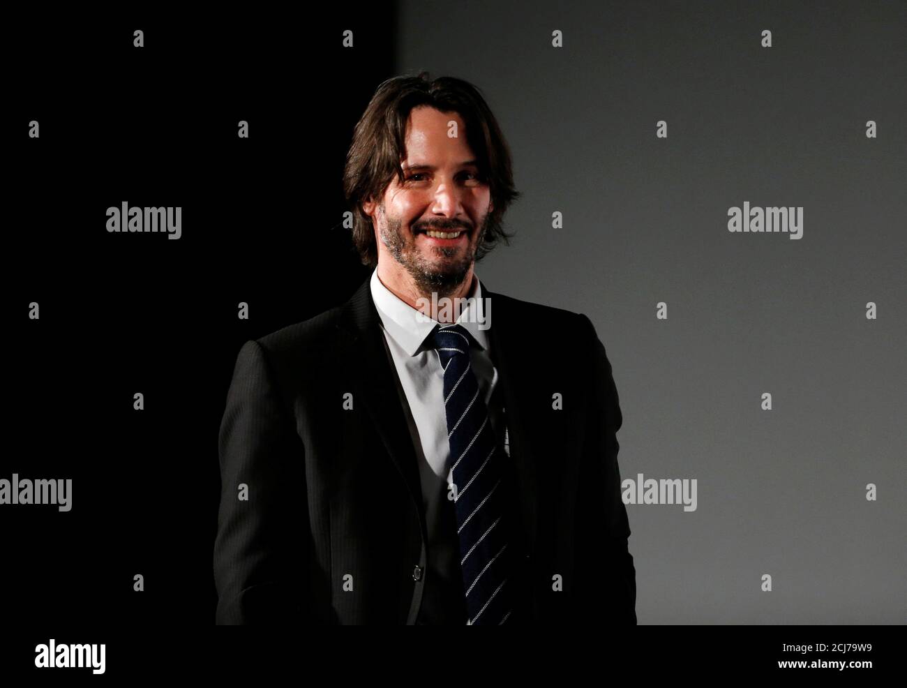Cast Member Keanu Reeves Attends A Promotional Event Of Movie John Wick Chapter 2 In Tokyo Japan June 13 2017 Reuters Kim Kyung Hoon Stock Photo Alamy