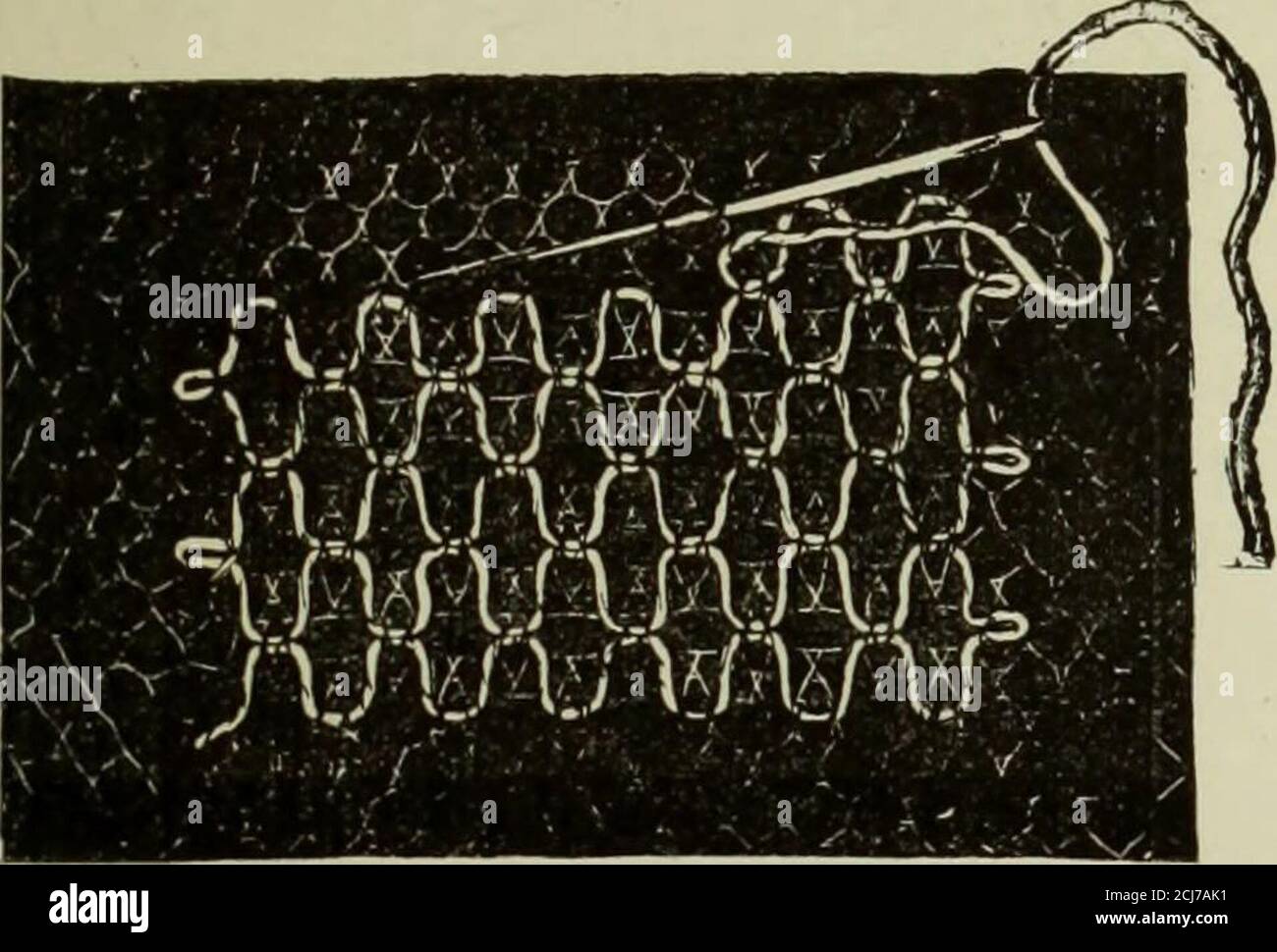 . The dictionary of needlework an encyclopaedia of artistic, plain