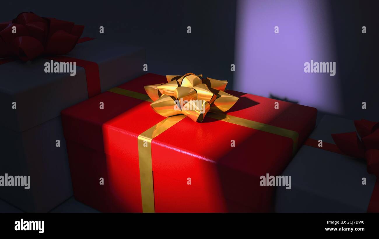 Gold Box Rays Light ray box hi-res stock photography and images - Alamy