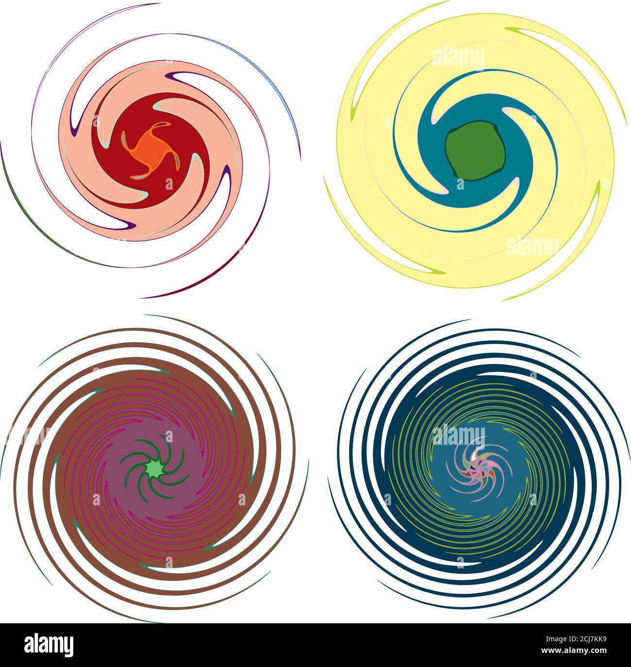 Vortex Gyre Abstract concentric, radial, concentric spiral, swirl, twirl and vortex ...