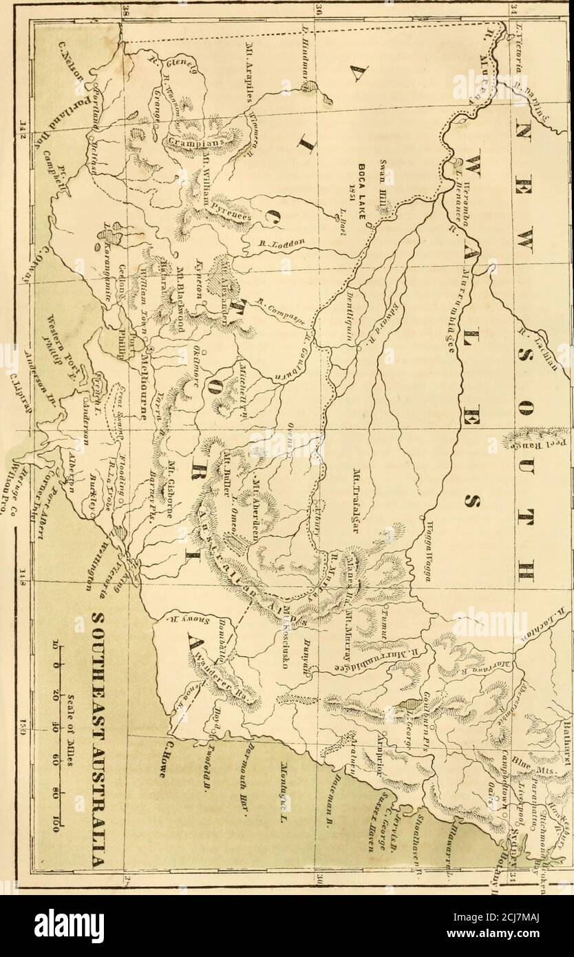 . A cyclopedia of missions : containing a comprehensive view of missionary operations throughout the world : with geographical descriptions, and accounts of the social, moral, and religious condition of the people . sent out, and considerable grants ofmoney were placed by the Society at theBishops disposal. In 1843 the Society wasassisting to maintain 40 clergymen in Austra-lia, and 10 in Yan Diemans Land; and in1851, the number aided was about 50. In 1847,the Diocese was divided, and three new sees,Newcastle, Adelaide, and Melbourne were con-stituted. The increase of clergy since thattime wil Stock Photo