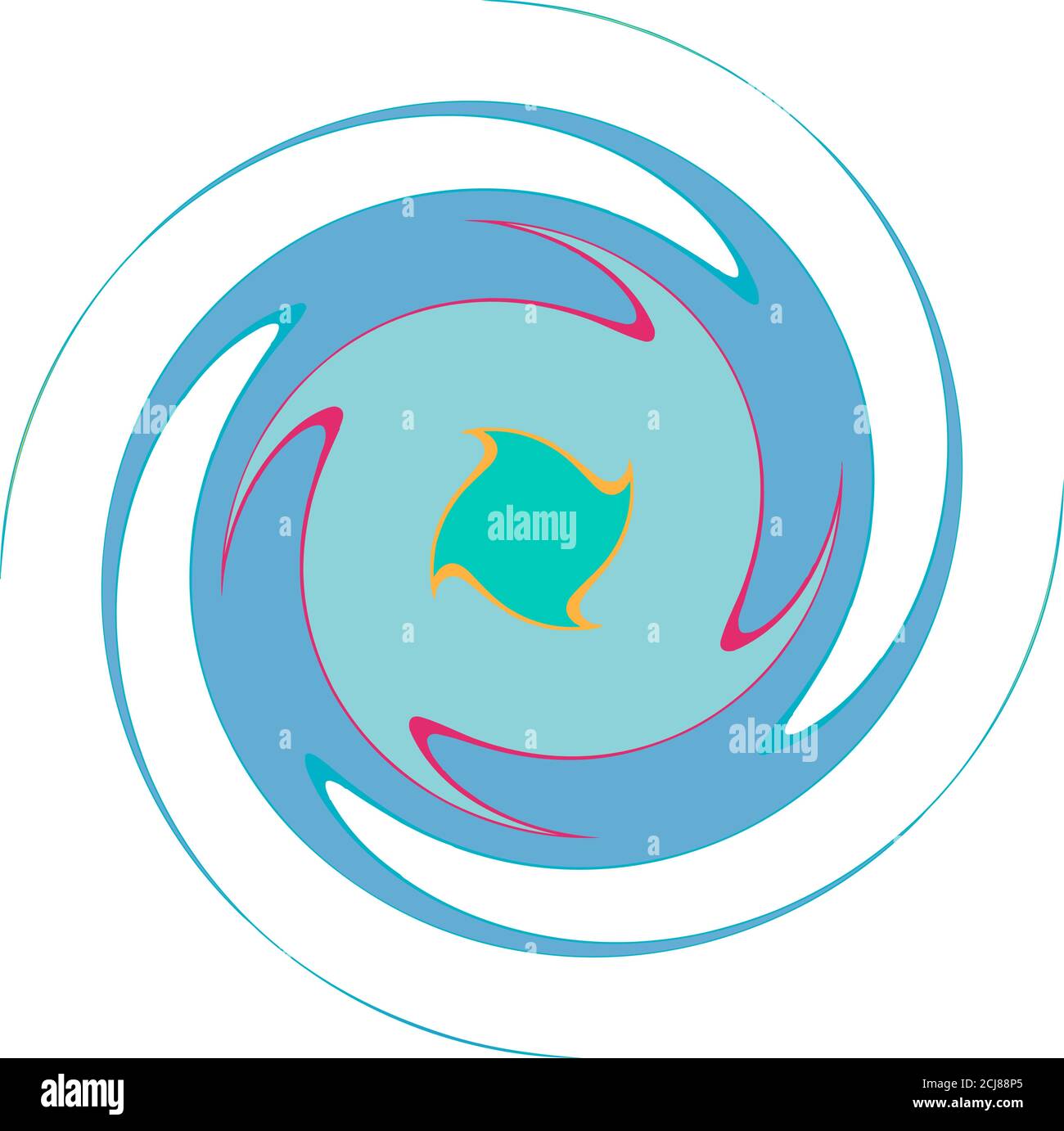 Vortex Gyre Abstract concentric, radial, concentric spiral, swirl, twirl and vortex ...